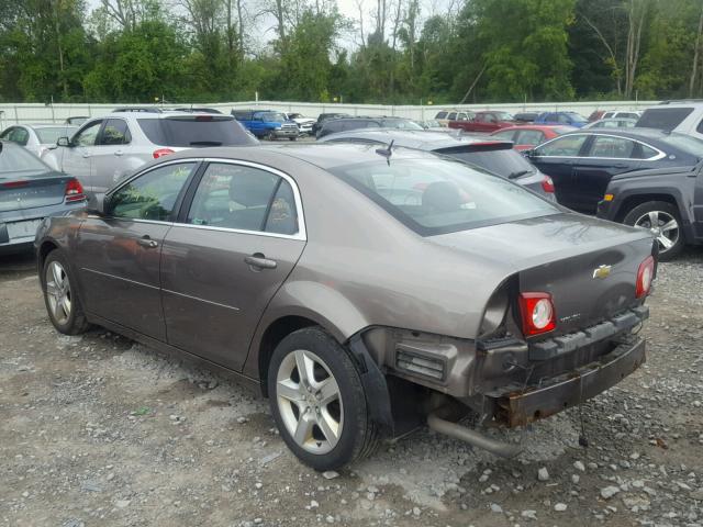 1G1ZB5E16BF248603 - 2011 CHEVROLET MALIBU LS Qəhvəyi foto 3