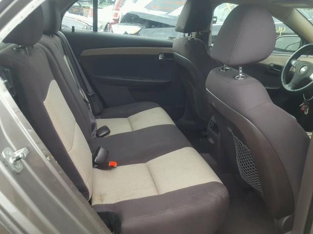 1G1ZB5E16BF248603 - 2011 CHEVROLET MALIBU LS Qəhvəyi foto 6