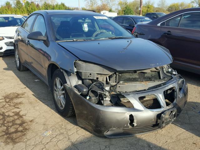 1G2ZG558X64128749 - 2006 PONTIAC G6 SE1 GRAY photo 1