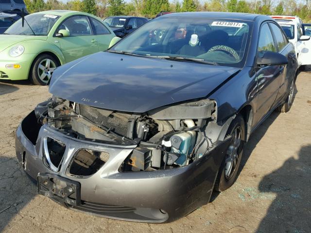 1G2ZG558X64128749 - 2006 PONTIAC G6 SE1 GRAY photo 2