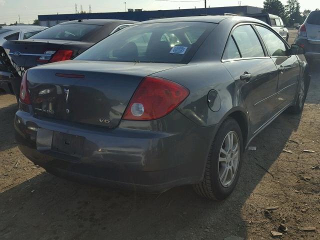 1G2ZG558X64128749 - 2006 PONTIAC G6 SE1 GRAY photo 4