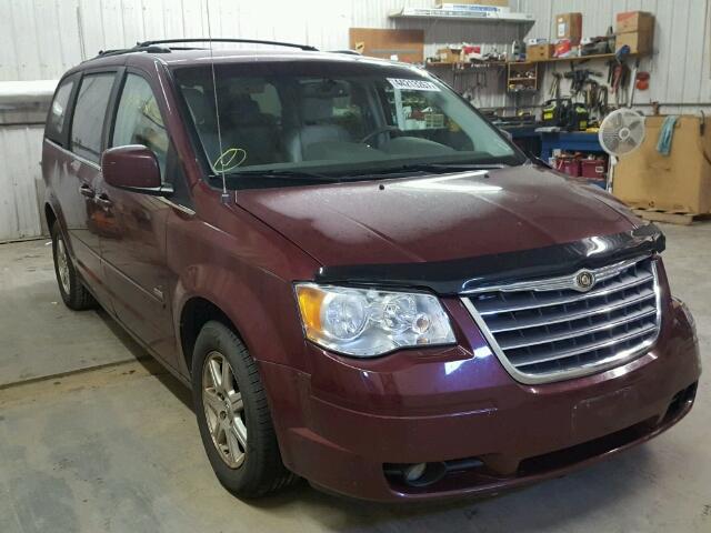 2A8HR54P18R709706 - 2008 CHRYSLER TOWN & COU PURPLE photo 1