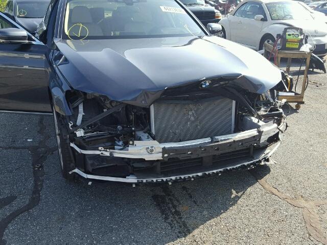 WBA7E2C51GG714642 - 2016 BMW 740 I GRAY photo 9