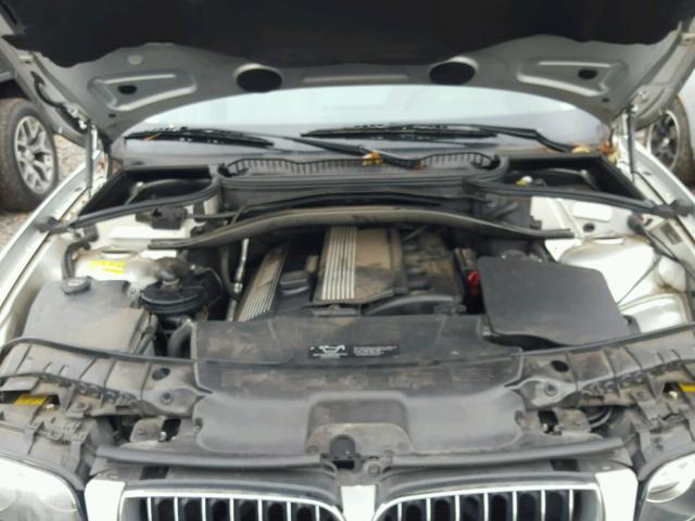 WBXPA93496WD32402 - 2006 BMW X3 3.0I SILVER photo 7