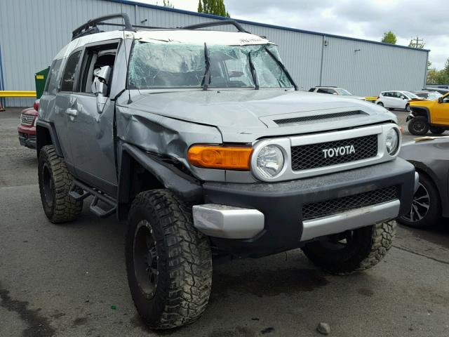 JTEBU4BF3CK126024 - 2012 TOYOTA FJ CRUISER SILVER photo 1