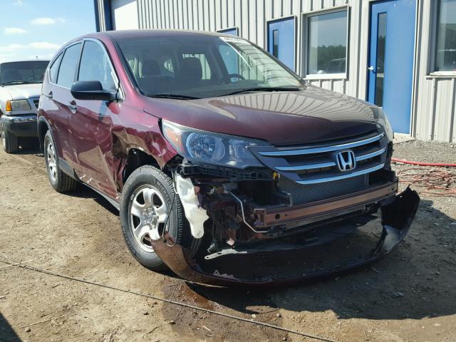 5J6RM3H31CL033288 - 2012 HONDA CR-V MAROON photo 1