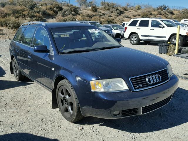 WAUVT64B34N093842 - 2004 AUDI A6 BLACK photo 1