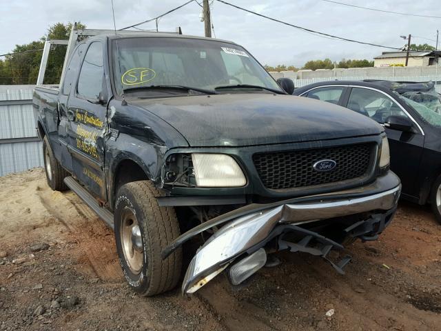 1FTRX18L51NA57306 - 2001 FORD F150 GREEN photo 1