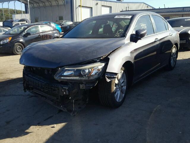 1HGCR2F73EA007465 - 2014 HONDA ACCORD SILVER photo 2