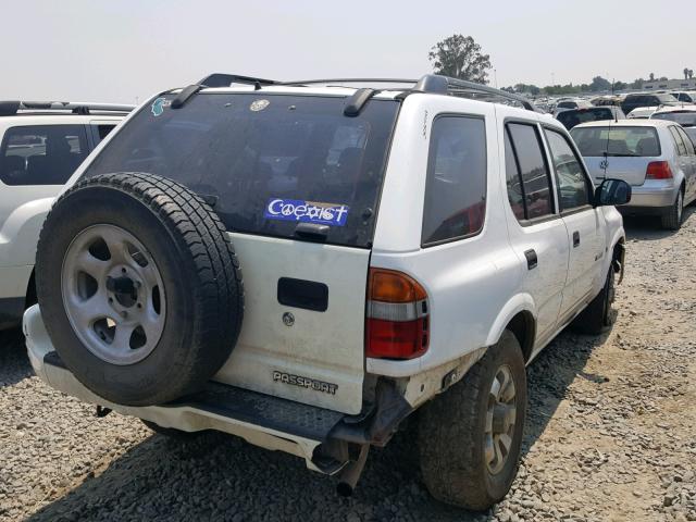 4S6DM58W0Y4412972 - 2000 HONDA PASSPORT E 白色 照片 4