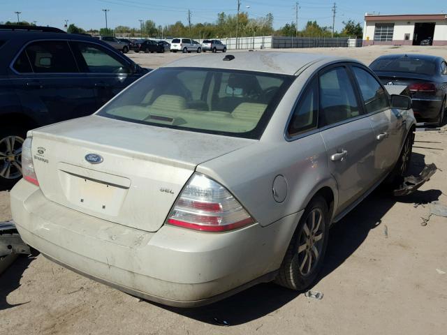 1FAHP24W38G155174 - 2008 FORD TAURUS TAN photo 4