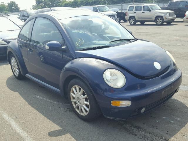 3VWCK21C34M401361 - 2004 VOLKSWAGEN NEW BEETLE ლურჯი ფოტო 1