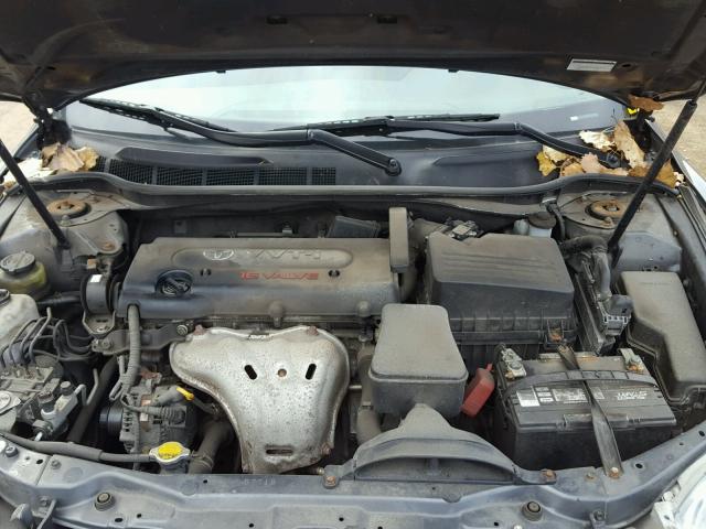 4T1BE46K08U790054 - 2008 TOYOTA CAMRY GRAY photo 7