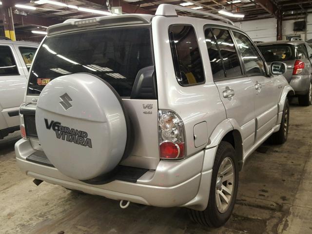 JS3TD62V044100998 - 2004 SUZUKI GRAND VITA SILVER photo 4