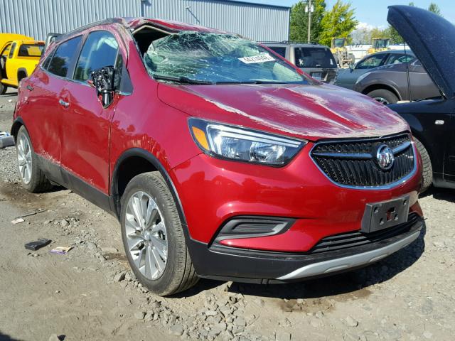 KL4CJASB0HB017146 - 2017 BUICK ENCORE PRE RED photo 1