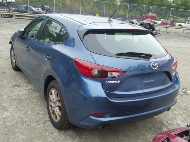 3MZBN1K73HM104238 - 2017 MAZDA 3 SPORT BLUE photo 3