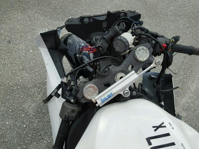 JKAZXCE128A013449 - 2008 KAWASAKI ZX1000 WHITE photo 8