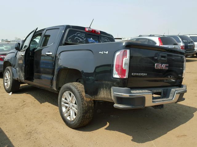 1GTG6CE38F1260327 - 2015 GMC CANYON SLT BLACK photo 3