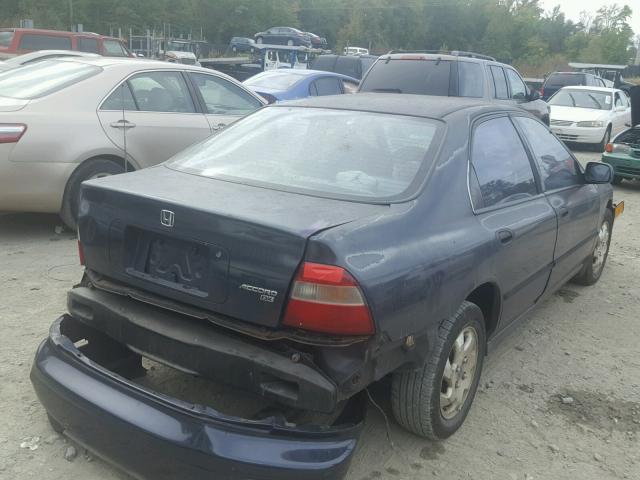 1HGCD5628SA103494 - 1995 HONDA ACCORD DX BLUE photo 4