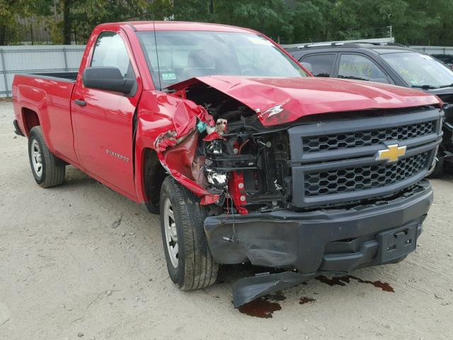 1GCNCPEH3EZ294923 - 2014 CHEVROLET SILVERADO RED photo 1