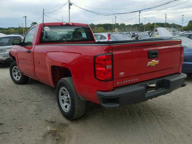 1GCNCPEH3EZ294923 - 2014 CHEVROLET SILVERADO RED photo 3