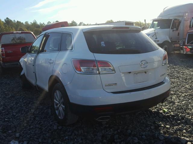 JM3TB38VX80142299 - 2008 MAZDA CX-9 WHITE photo 3