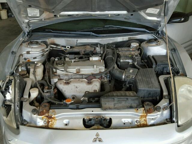 4A3AC34GX3E109980 - 2003 MITSUBISHI ECLIPSE SILVER photo 7