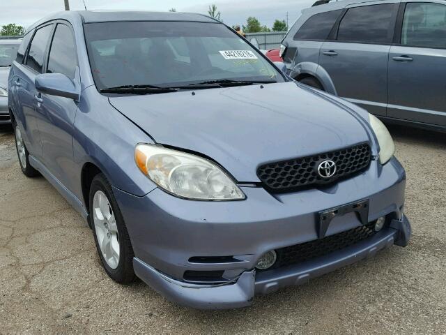 2T1KR32E13C054863 - 2003 TOYOTA MATRIX XR BLUE photo 1