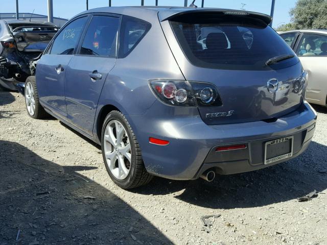 JM1BK344291244998 - 2009 MAZDA 3 S GRAY photo 3