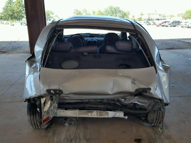 KL1TD56697B044482 - 2007 CHEVROLET AVEO BASE SILVER photo 10