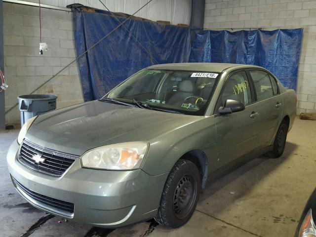 1G1ZS51F36F277063 - 2006 CHEVROLET MALIBU LS Жасыл фото 2
