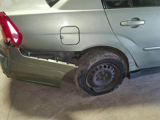 1G1ZS51F36F277063 - 2006 CHEVROLET MALIBU LS Жасыл фото 9