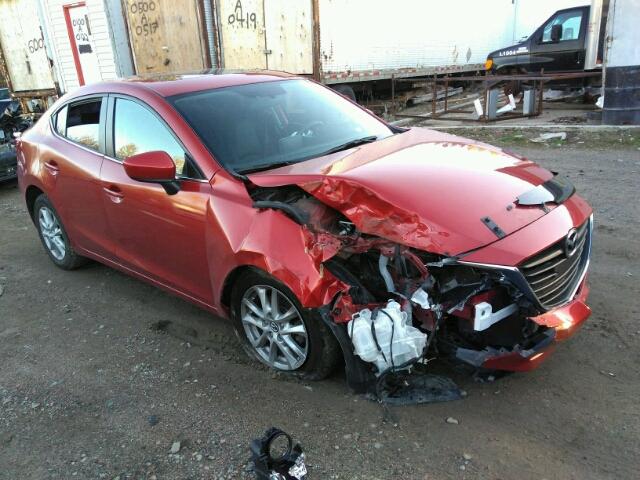 JM1BM1V76E1130410 - 2014 MAZDA 3 TOURING RED photo 1