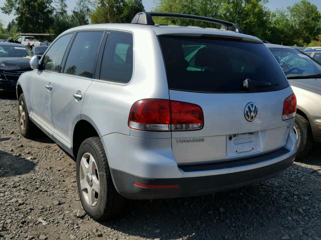 WVGBC67L64D031685 - 2004 VOLKSWAGEN TOUAREG 3. SILVER photo 3