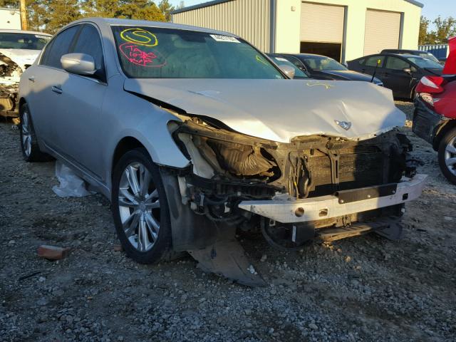 KMHGC4DF0BU129164 - 2011 HYUNDAI GENESIS 4. SILVER photo 1