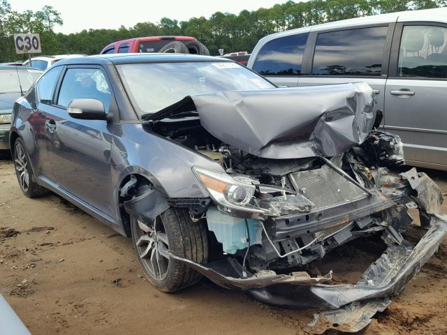 JTKJF5C75FJ009216 - 2015 TOYOTA SCION TC 灰色 照片 1