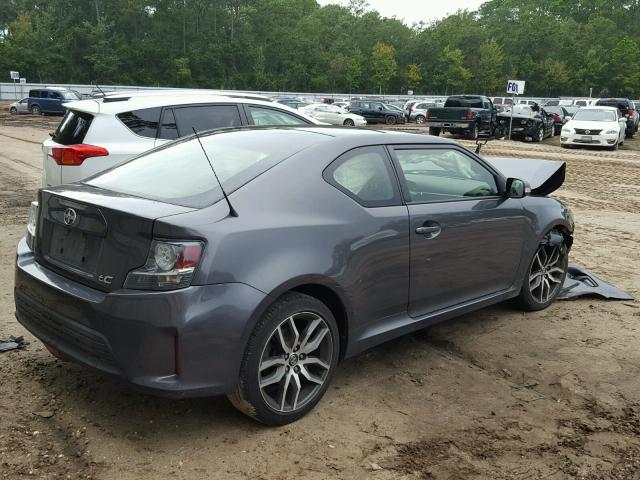JTKJF5C75FJ009216 - 2015 TOYOTA SCION TC 灰色 照片 4