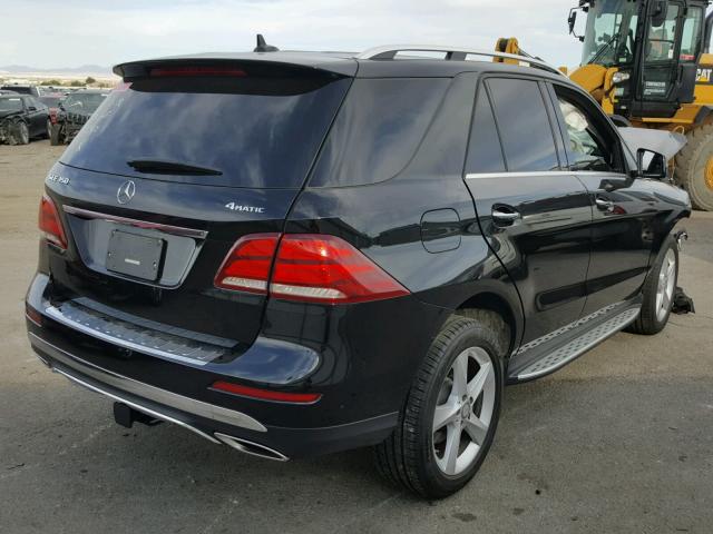 4JGDA5HB2HA816307 - 2017 MERCEDES-BENZ GLE 350 4M BLACK photo 4