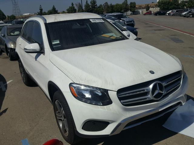 WDC0G4JB2GF106969 - 2016 MERCEDES-BENZ GLC 300 WHITE photo 1