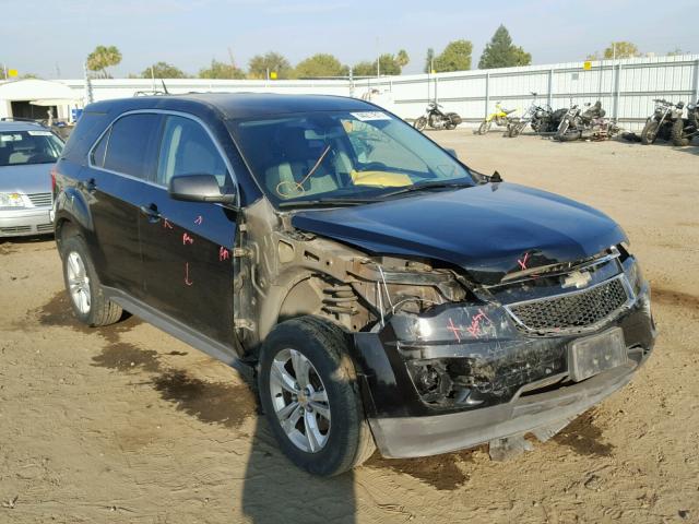 2CNALBEC4B6455658 - 2011 CHEVROLET EQUINOX LS BLACK photo 1