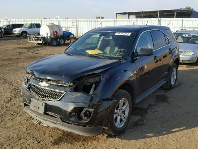 2CNALBEC4B6455658 - 2011 CHEVROLET EQUINOX LS BLACK photo 2