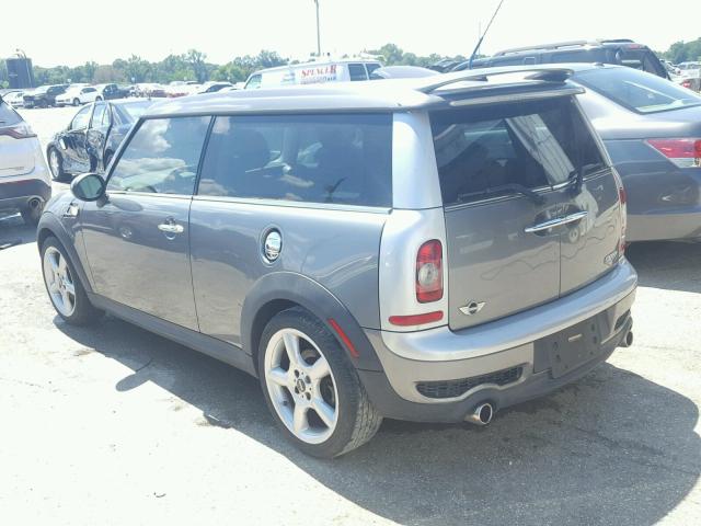 WMWMM33579TP91523 - 2009 MINI COOPER S C GRAY photo 3