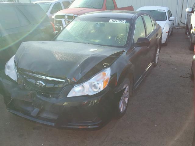 4S3BMCC68A3225913 - 2010 SUBARU LEGACY BLACK photo 2