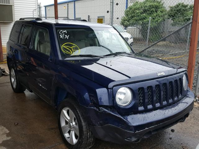 1C4NJRCB7DD140369 - 2013 JEEP PATRIOT LI BLUE photo 1