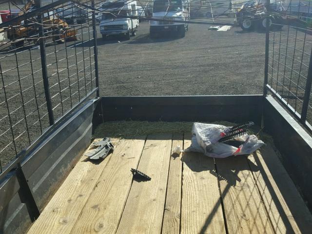 554BU1019CF004480 - 2012 UTILITY TRAILER BLACK photo 5