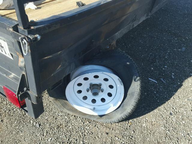 554BU1019CF004480 - 2012 UTILITY TRAILER BLACK photo 9