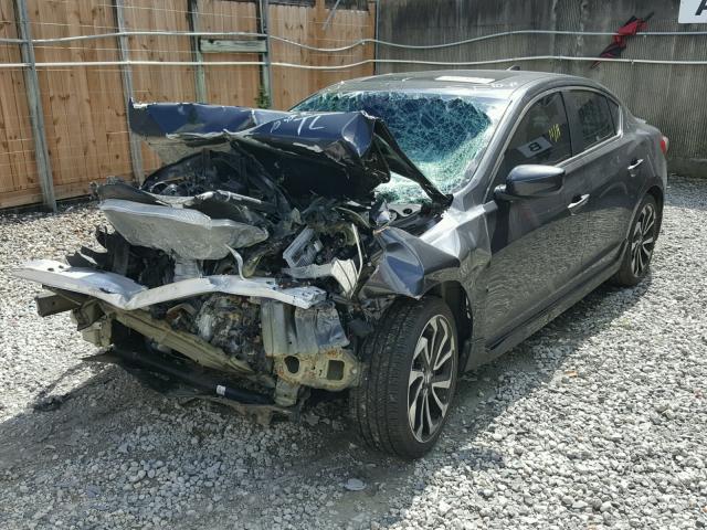 19UDE2F85GA012162 - 2016 ACURA ILX PREMIU GRAY photo 2