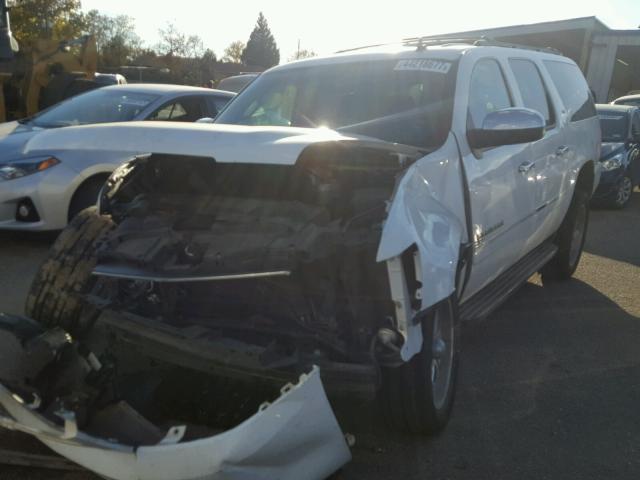 1GNFK36369J125140 - 2009 CHEVROLET SUBURBAN WHITE photo 2