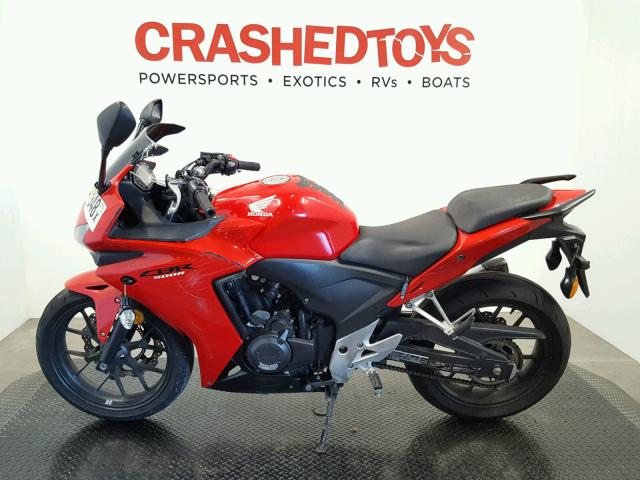 MLHPC4405D5000119 - 2013 HONDA CBR500 RA- RED photo 3