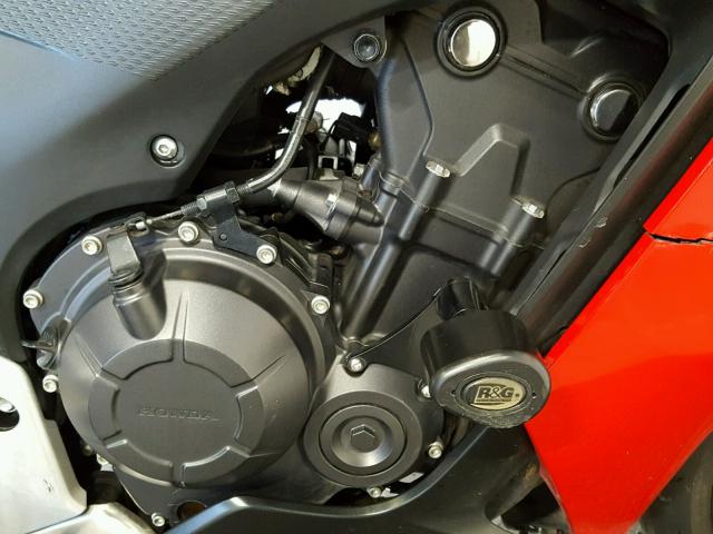 MLHPC4405D5000119 - 2013 HONDA CBR500 RA- RED photo 5